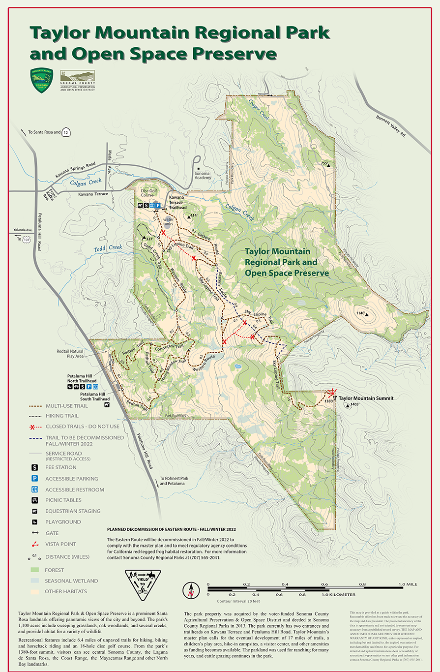 Taylor Mountain Regional Park and Open Space Preserve